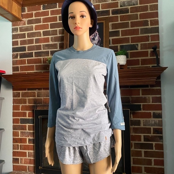 Wrangler Riggs Workwear Women's 3/4 Sleeve Color Blocked Performance T-Shirt XS - Picture 2 of 16